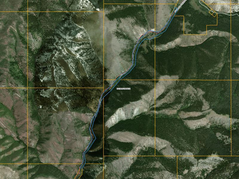 Avalanche Gulch Land with History : Townsend : Broadwater County : Montana
