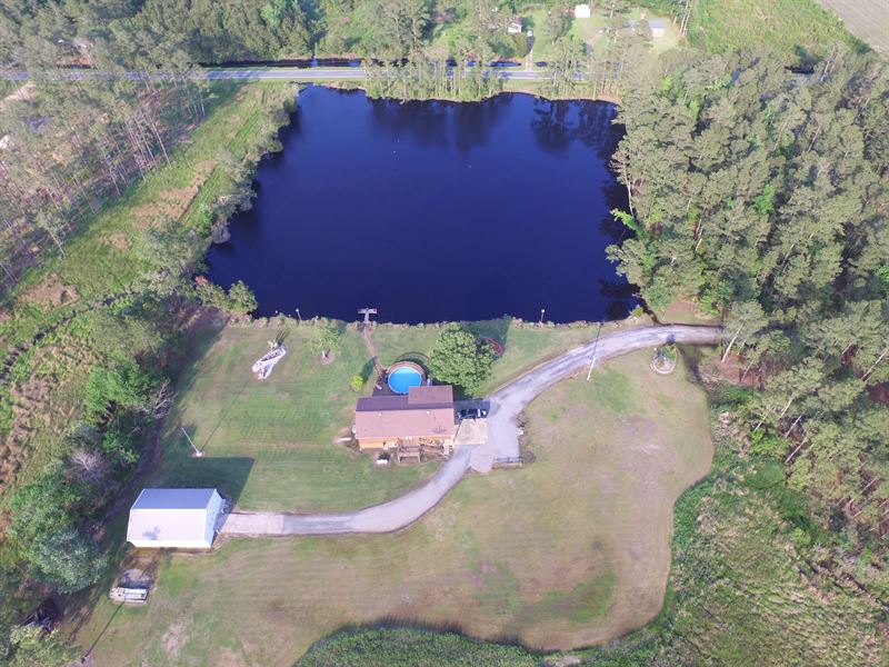 14 Acres On Slades Creek Farm for Sale in Scranton, Hyde County