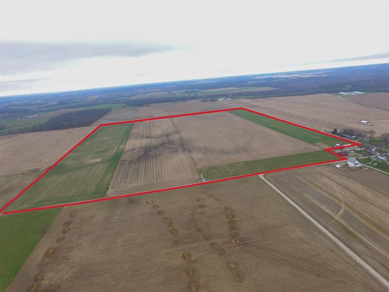 Land for Sale, 147 Tillable LA : Logansport : Cass County : Indiana