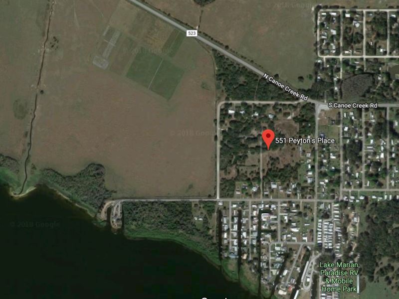 Lake Marian Residential Development : Kenansville : Osceola County : Florida