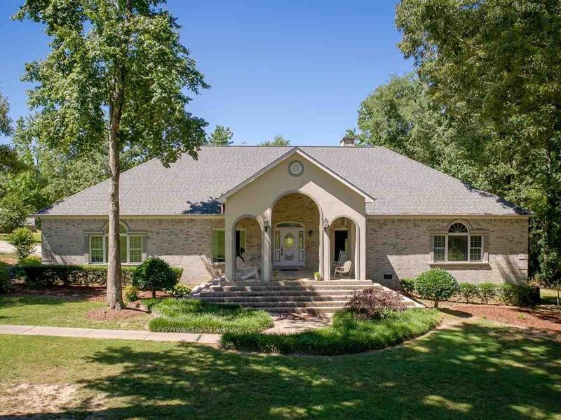 Custom Built Home with Acreage, Farm for Sale in Alabama, 154871