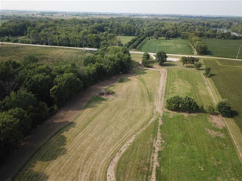 13 Acre Private Setting Along Pipe Farm for Sale in Frankton, Madison