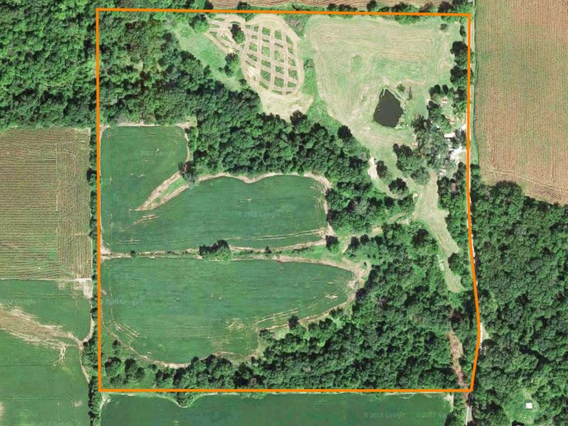 Farm With 2Br Home Farm for Sale in Griggsville, Pike County