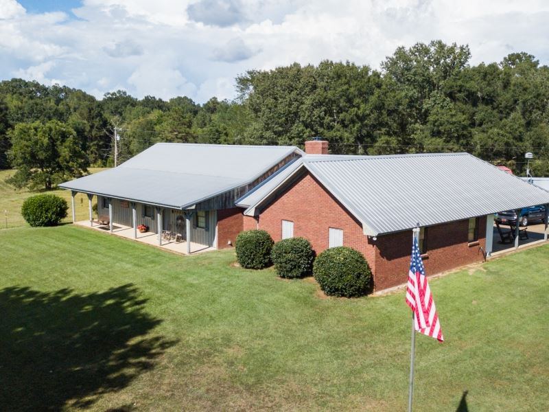 28 Acres With A Home In Hinds Count Farm for Sale in Utica, Hinds County, Mississippi