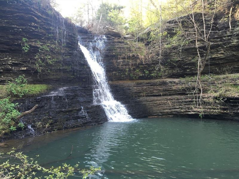 Joy Mountain Waterfall : Floyd : White County : Arkansas