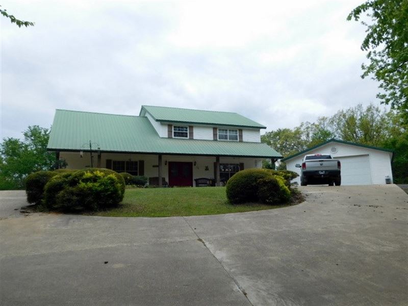 Ouachita Mountain Country Home Farm for Sale in Hatfield, Polk County