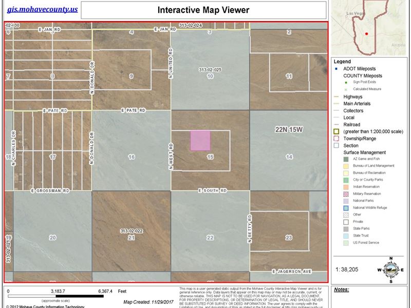 Kingman Arizona Land, Peacock, Farm for Sale in Arizona, 161601 FARMFLIP