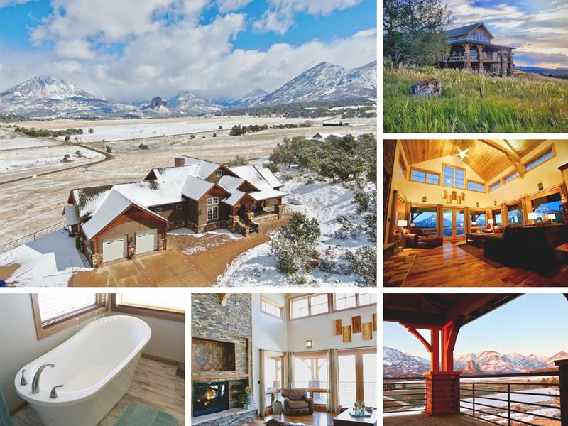 Western Colorado Luxury Mountain : Crawford : Delta County : Colorado