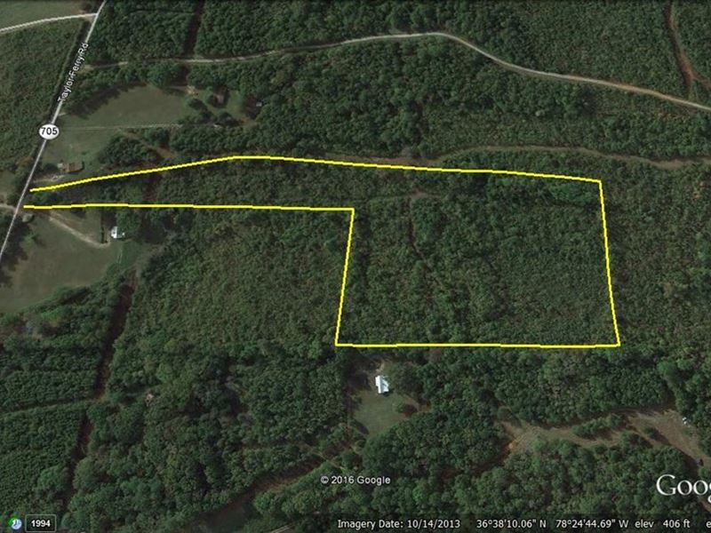 Reduced Lake Access Acreage Buggs : Boydton : Mecklenburg County : Virginia