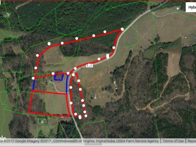 22 Acres Chatham VA Close to Farm for Sale in Chatham, Pittsylvania