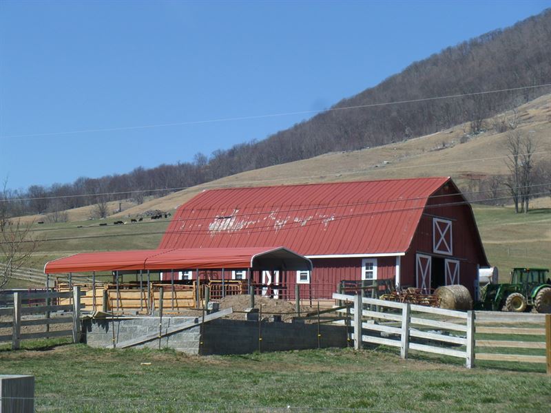 Magnificent Working Farm, House Farm for Sale in Tazewell, Tazewell