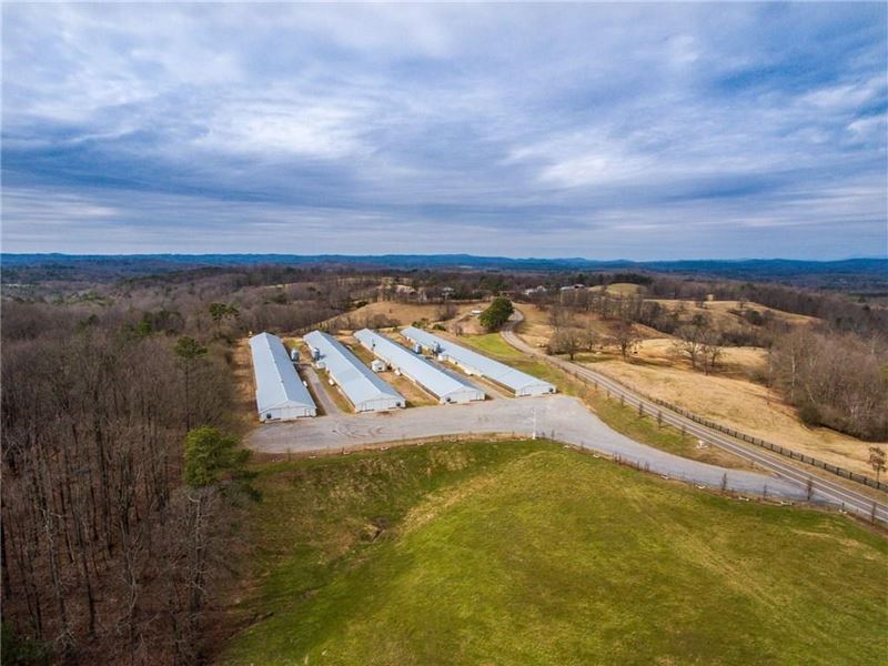 North GA Poultry Farm Lake Front, Farm for Sale in 169596