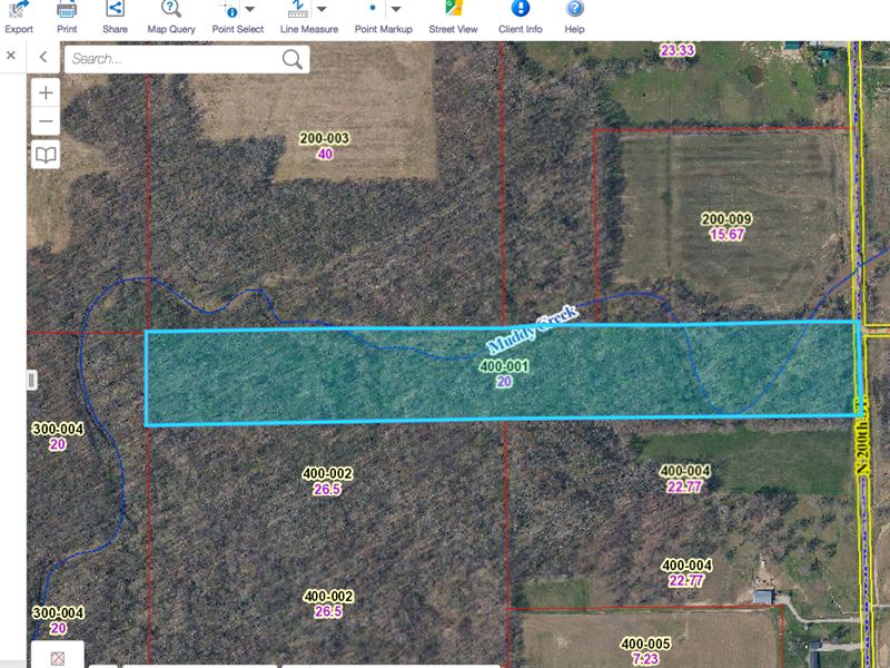20 Acres on North 200th, Oblong, IL : Oblong : Crawford County : Illinois