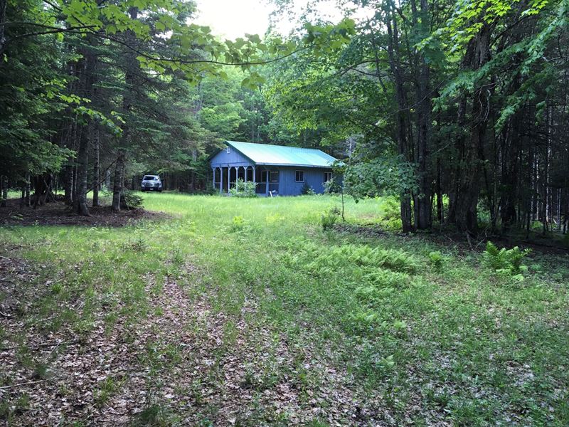 Maine Camp in Dover Foxcroft, Farm for Sale in Maine, 170641 FARMFLIP