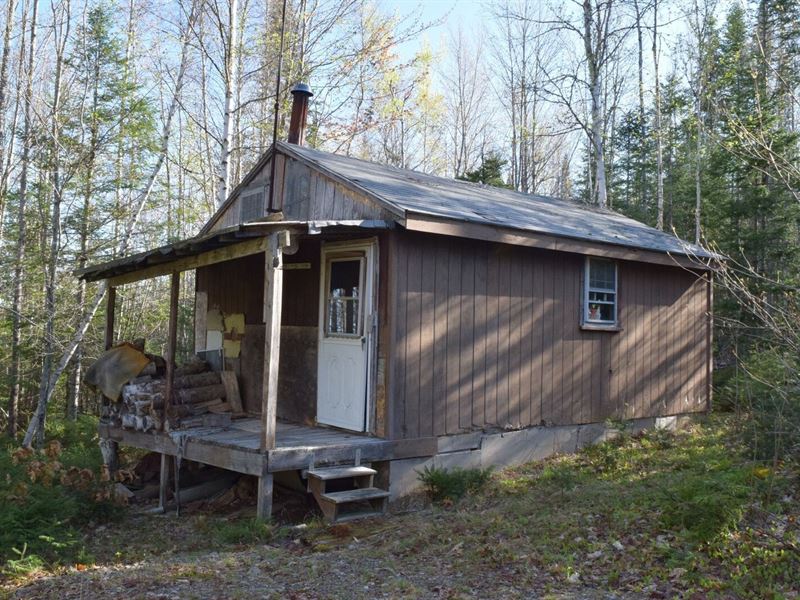 Maine Camp for Sale in Kingman Twp, Farm for Sale in Maine, 170671