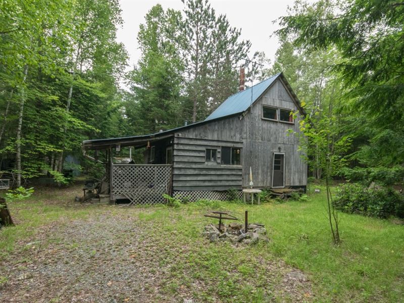 Maine Camp for Sale in Lincoln, Farm for Sale in Maine, 170696 FARMFLIP