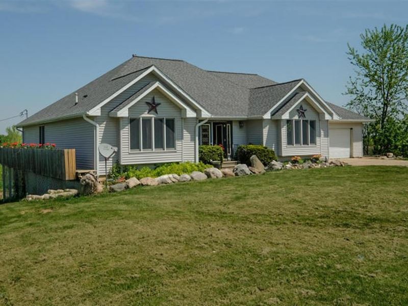 10 Acre Michigan Country Home, Lots, Farm for Sale in Michigan, 170851