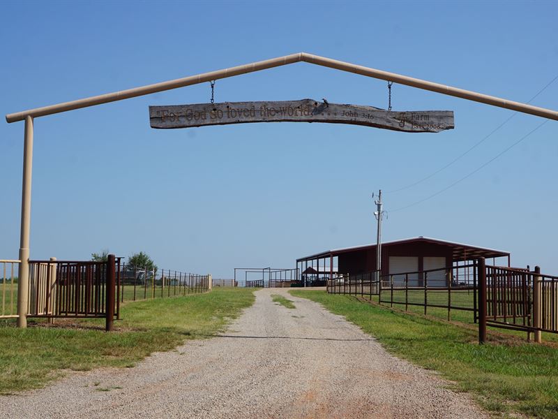 Cattle Ranch, 160 Acres, Central, Farm for Sale in Oklahoma, 172490 FARMFLIP