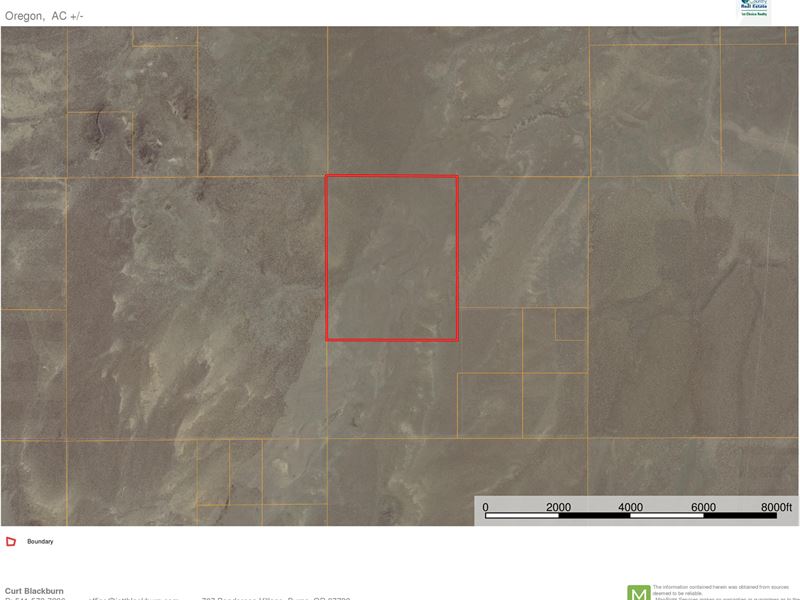 Acreage Located Catlow Valley South : Burns : Harney County : Oregon