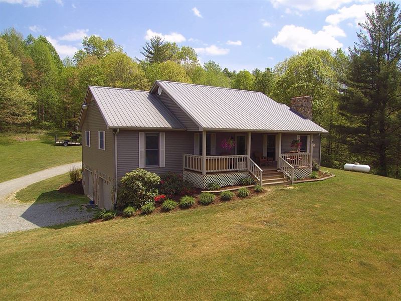 blue ridge mountain mini-farm long : farm for sale in