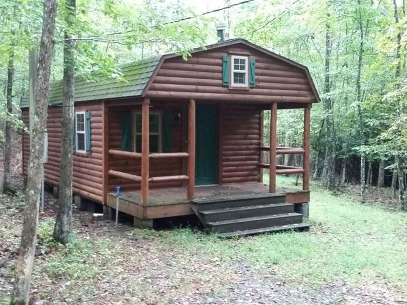 Cabin & 16 Acres Adjoining National, Farm for Sale in Virginia, 174267 FARMFLIP