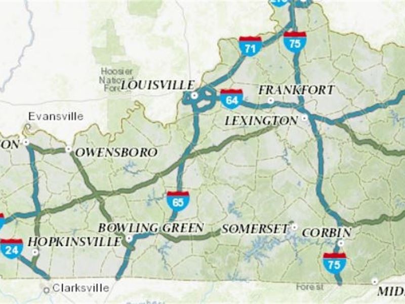 Fording County Kentucky Map Daniel Boone National Forrest Tract : Farm Auction In Monticello, Wayne  County, Kentucky : #175024 - Farmflip