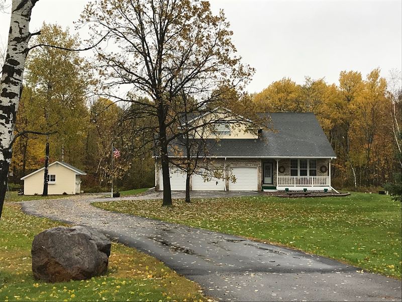 Country Home Wooded Acres, West, Farm for Sale in Minnesota, 176307