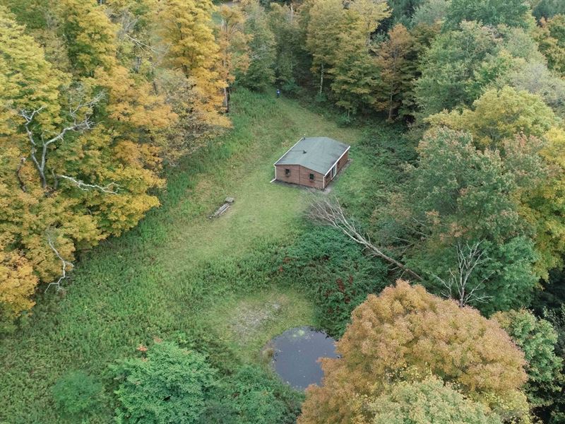 Spacious Recreation Site with Camp : Cincinnatus : Onondaga County : New York