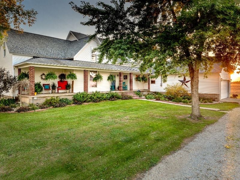 Country Home Albany, Indiana, Farm for Sale in Indiana, 177918 FARMFLIP