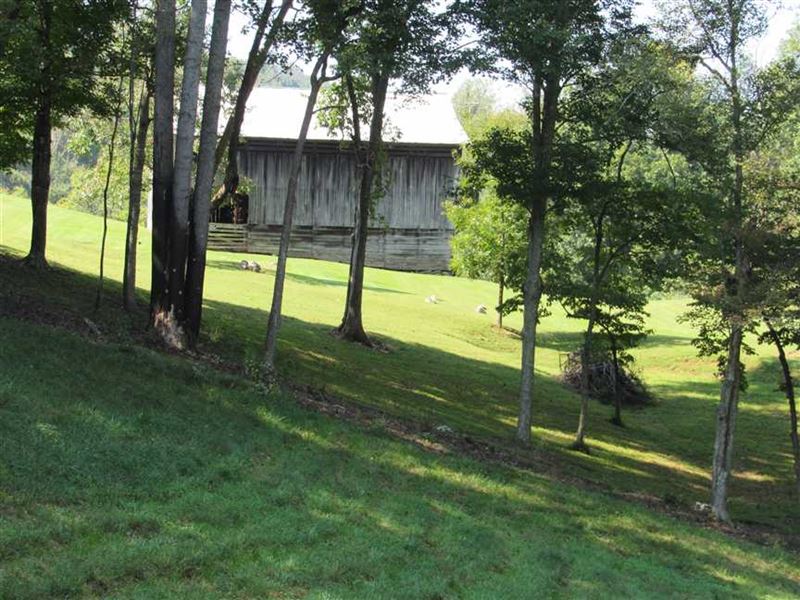 98 Acres with Ridgetop Views, Barn, Farm for Sale in Tennessee, 178613