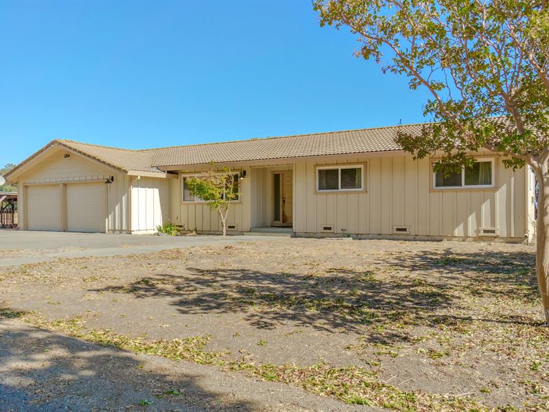 Northern CA Country Home Acreage, Farm for Sale in California, 178893