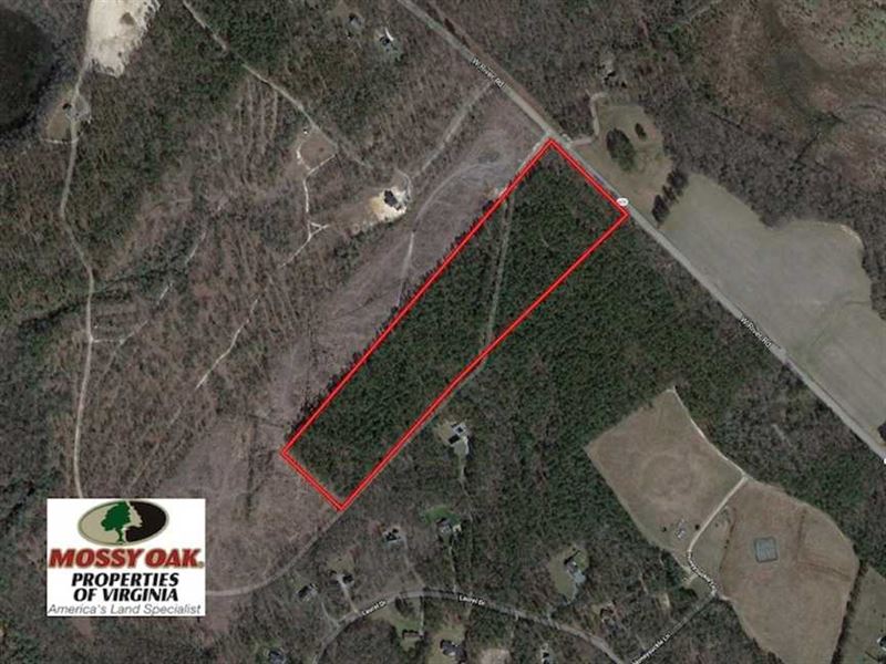 Reduced, 25 Acres of Residential : Aylett : King William County : Virginia