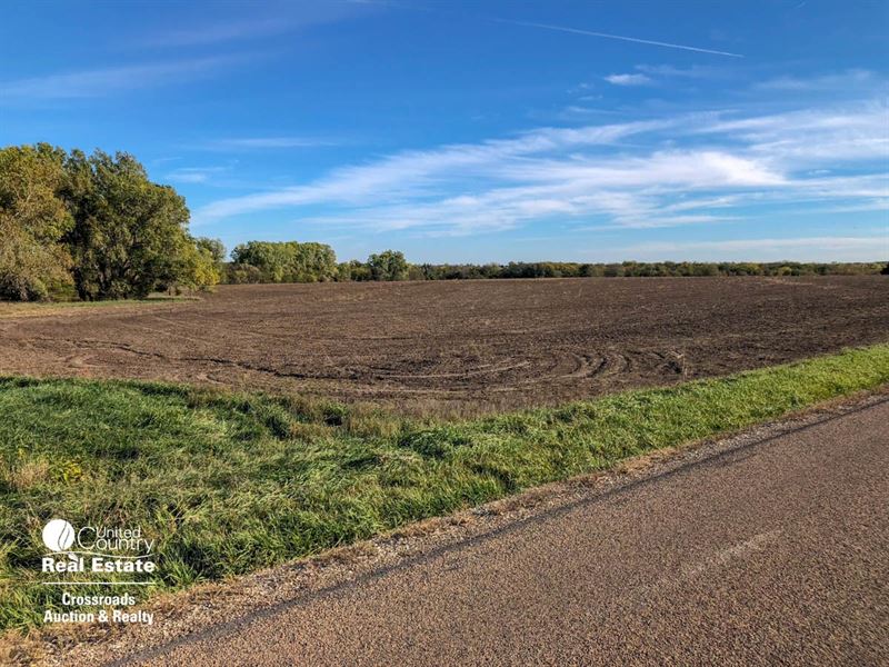 155 Acres Farmland, Pasture : Hope : Dickinson County : Kansas