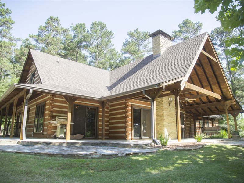 40 Acres Lufkin Log Cabin, Farm for Sale in Texas, 181598 FARMFLIP