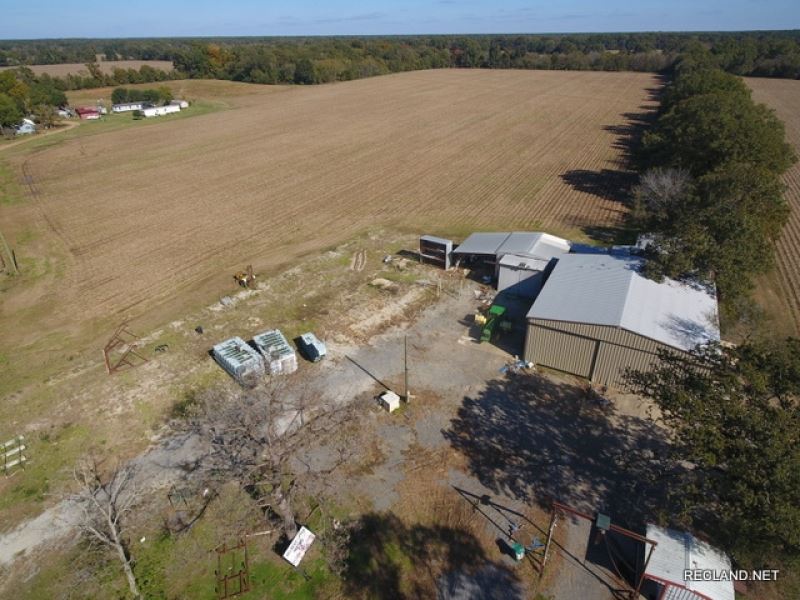 20 Ac, Farm & Large Metal Shop, Farm for Sale in Louisiana, 181924