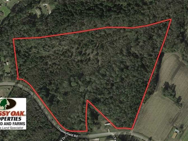 Under Contract, 30.6 Acres of Hun : Whiteville : Columbus County : North Carolina