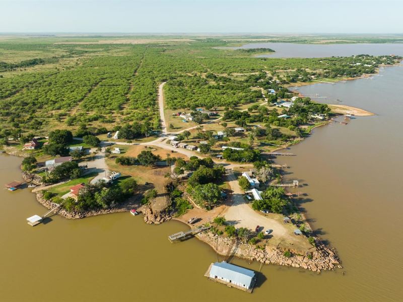 RS , Lake Kickapoo Fish Camp : Holliday : Archer County : Texas