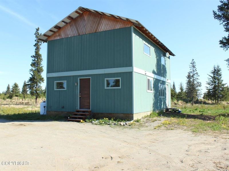 Blank Slate on 4.56 Acres in Ninilc : Ninilchik : Kenai Peninsula Borough : Alaska