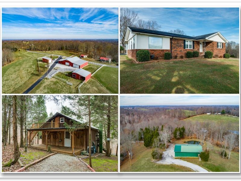 82+Ac, 2 Homes, 5 Ponds, All Fenced : Lafayette : Macon County : Tennessee