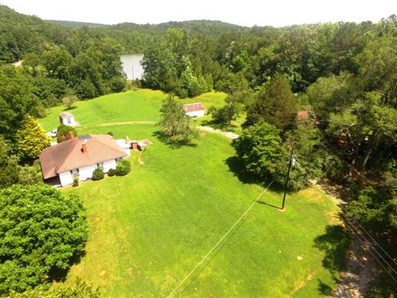 79 Acres with 2 Houses and 3 Creek Farm for Sale in Ashland, Clay