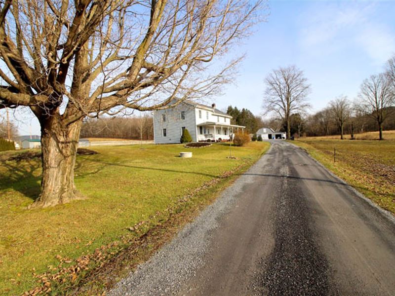 41+ Acres, Home, Horse Barn : Watsontown : Northumberland County : Pennsylvania