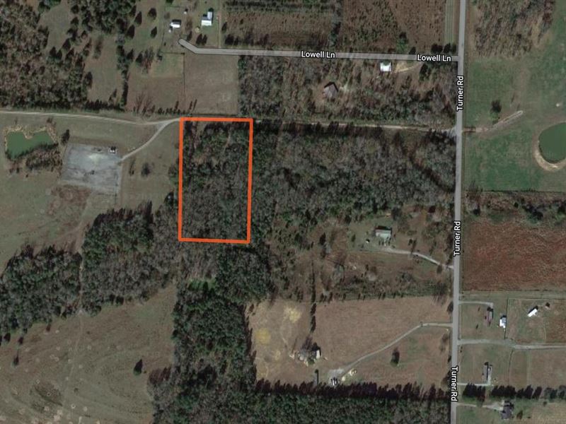 5 Wooded Acres Off Turner Road : Rose Bud : White County : Arkansas