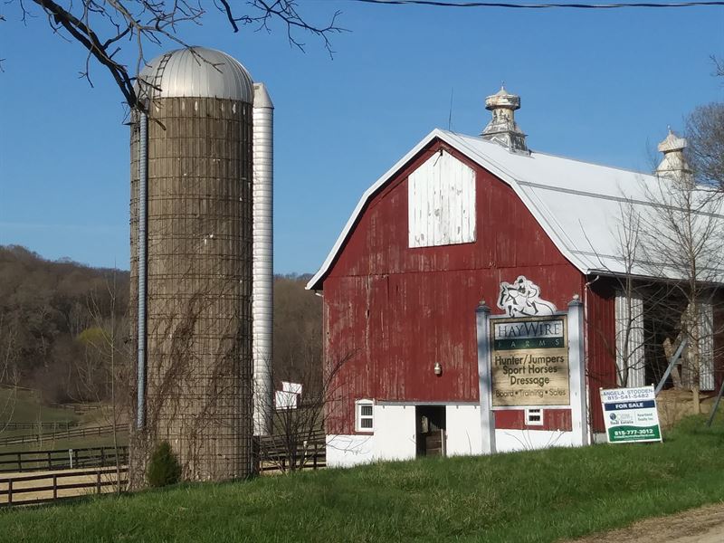 Horse Farm NW Illinois, Galena, IL, Farm for Sale in Illinois, 186427