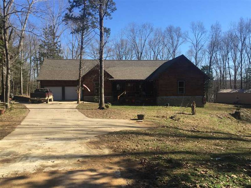 Price Reduced, Log House And 5 ac Farm for Sale in McCarley, Carroll