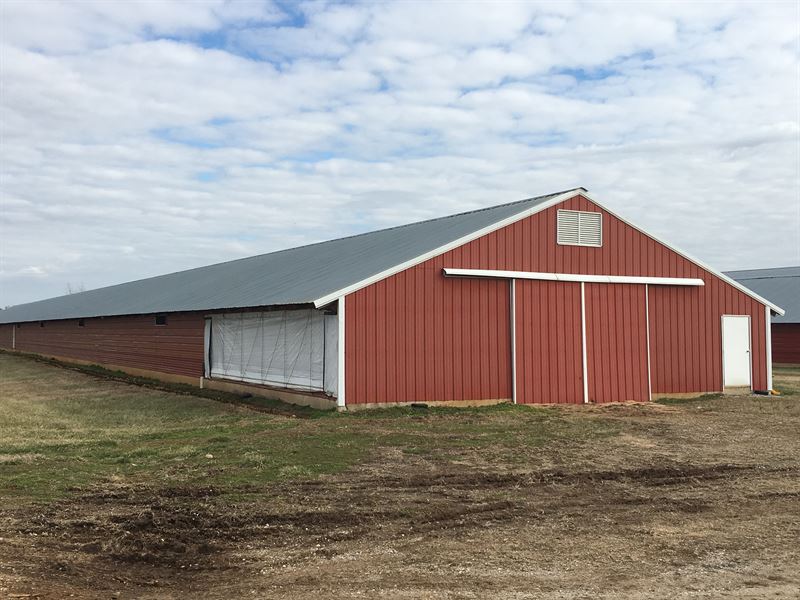 TurnKey Upgraded Poultry Farm Farm for Sale by Owner in Franklin