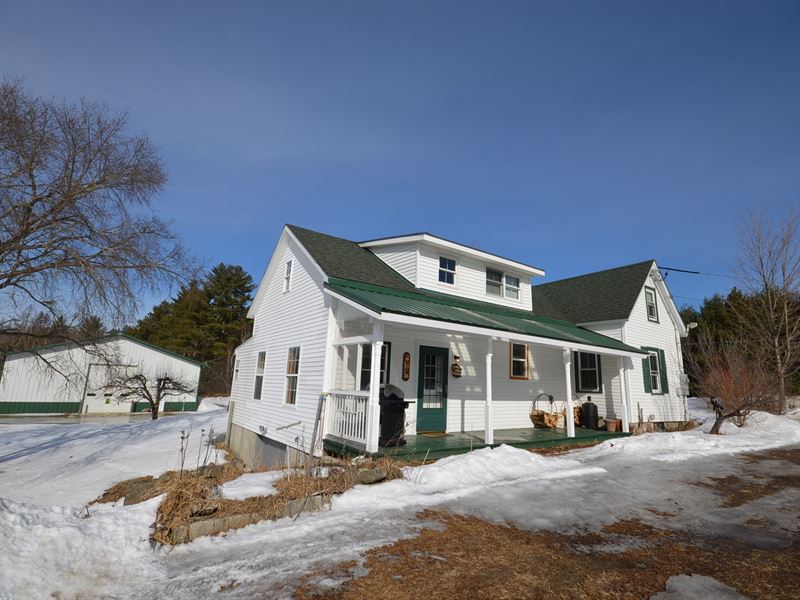 Maine Farmhouse in Passadumkeag, Farm for Sale in Maine, 188745 FARMFLIP