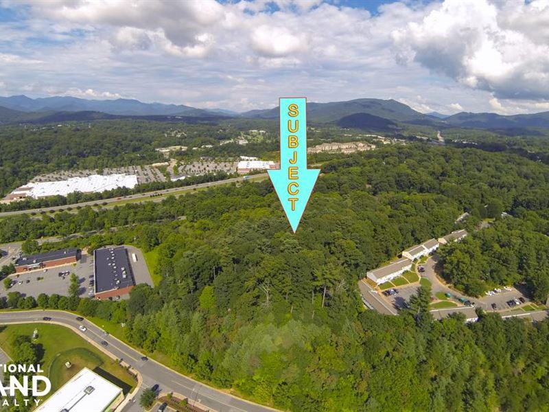 Over 9 Acres of Commercial Land Wit : Asheville : Buncombe County : North Carolina