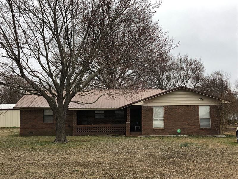 Home And 30 Acres Gowen OK 74545 Farm for Sale in Gowen, Latimer County, Oklahoma 189483