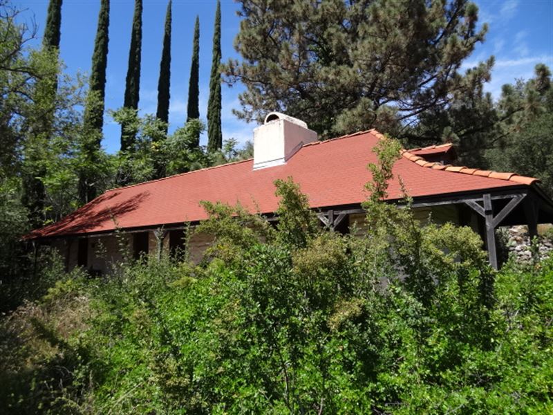 Historic Mesa Grande Adobe : Santa Ysabel : San Diego County : California