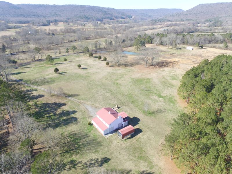 55 Acre Barndominum, Pleasure Farm : Steele : Saint Clair County : Alabama
